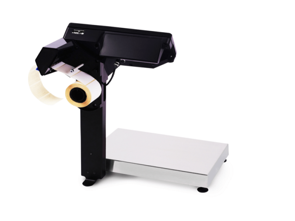 МАССА-К МК-15.2-RP-10  Весы с печатью этикеток. Фасовочные. 1 экран. Масса-К - торговое оборудование.